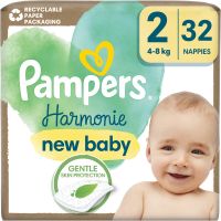 Pampers Harmonie Size 2 plenice za enkratno uporabo 4-8 kg 32 kos