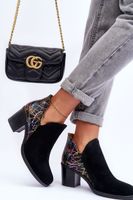 Női bőrcsizma Maciejka Heel