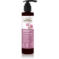 Green Pharmacy Damask Rose & Ceramides Face Emulsion очищуюча емульсія для обличчя 150 мл