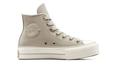 Converse Chuck Taylor All Star Lift Platform Suede - Dámske - Tenisky Converse - Hnedé - A12966C - Veľkosť: 40