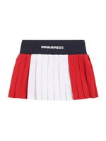 Pleated Mini Skirt
