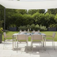 Gardenson ZÁHRADNÁ ZOSTAVA kov, textil, kompozitné drevo