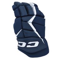Rukavice CCM Jetspeed FT680 SR, tmavo modrá-biela, Senior, 15"