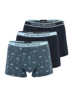 Emporio Armani Bokserice  mornarsko plava / sivkasto plava / svijetloplava