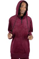 Unisex Hoodie  KILLSTAR - Fester - BURGUNDY 4XL
