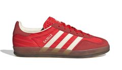 adidas Gazelle Indoor W Ženy - Tenisky adidas Originals - Červená - JS1411-6.5 - Size: 6.5