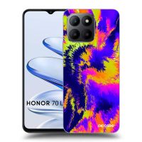 Silikónový čierny obal pre Honor 70 Lite - Burn