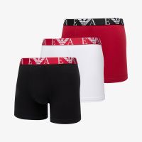 EA7 Emporio Armani 3-Pack Boxer White/ Scooter/ Black M