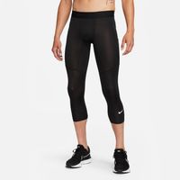 Nike Pro Dri-FIT 3/4-Length Fitness Tights - Pánske - Nohavice Nike - Čierne - FB7950-010 - Veľkosť: L