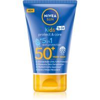 Nivea Sun Kids Bräunungsmilch für Kinder 5 in 1 SPF 50+ 50 ml