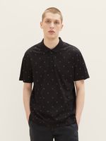 Tom Tailor Denim Polo T-Shirt Schwarz