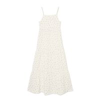 Cropp - Črna obleka - kremna