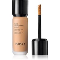 KIKO Milano Full Coverage 2-In-1 Make-up und Korrektor 2 in 1 Farbton 80 Warm Beige 25 ml