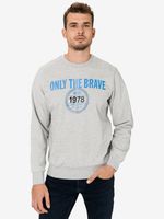 Diesel Girk Sweatshirt Grau