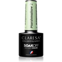 Claresa SoakOff UV/LED Color Marshmallow lakier hybrydowy do paznokci odcień 2 5 g