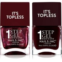 Nails Inc. It’s Topless Cherry Noir комплект лак за нокти