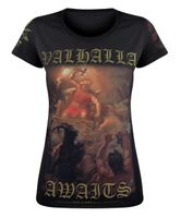 Damen T-Shirt VICTORY OR VALHALLA - THOR'S FIGHT S