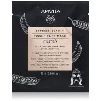 Apivita Express Beauty Carob платнена маска с детокс ефект