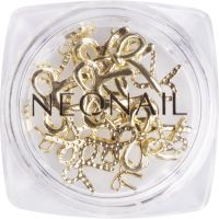 NEONAIL Nail Art 3D Bows okrasek za nohte odtenek Gold 1 kos