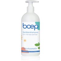 Boep Natural Family Shampoo & Shower Gel 2 in 1 gel de dus si sampon Maxi 500 ml