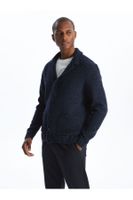 LC Waikiki Men's Standard Fit Shawl Collar Knitwear Cardigan