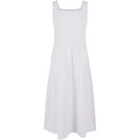 Girls' 7/8 Length Valance Summer Dress - White