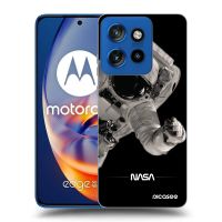 Silikónový čierny obal pre Motorola Edge 50 Neo - Astronaut Big
