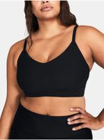 Černá sportovní podprsenka Under Armour Meridian Rib Bralette