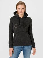 SuperDry Tonal Embossed Sweatshirt Schwarz