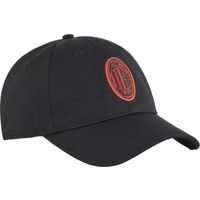 Puma AC MILAN ESSENTIALS CAP Шапка с козирка, черно, размер UNI