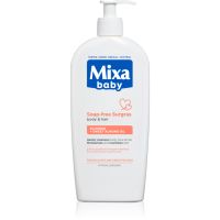 MIXA Baby tusfürdő gél és sampon 2 in 1 gyermekeknek 400 ml