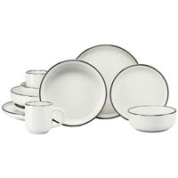 Creatable KOMBINOVANÝ SERVIS Nordic Festive Creme 10-dielne