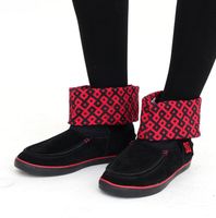 Filzstiefel Frauen - Twilight - DC - BLACK/ATHLETE RED 42