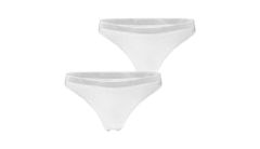 Bjorn Borg Core Thong 2-pack White Dámske - Spodná bielizeň Björn Borg - Biela - 10000162_BW_MP002-L - Size: L