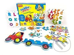 Zvukové puzzle - Písmenkový traktor - puzzle z kategorie Maxi dílky