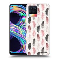 Silikónový čierny obal pre Realme 8 4G - Pírka 2