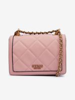 Guess Abey Convertible Xbody Flap Handtasche Rosa