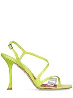 100mm Pvc & Leather Sandals