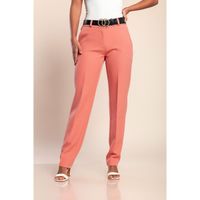 Elegante Lange Hose Mit Geradem Bein Tordina, Lachs