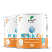 Nature's Finest OK!WaterOut | dabīgs atbalsts ūdens aizturei | nātre, plūškoks un japānas vārpene drenāžai, pietūkuma mazināšanai un vieglumam