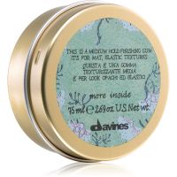 Davines More Inside Medium Hold Finishing Gum Stylinggummi für mattes Aussehen 75 ml