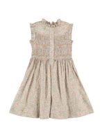 Printed Cotton Sleeveless Dress