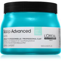 L’Oréal Professionnel Serie Expert Scalp Advanced szampon i maska 2w1 do przetłuszczających się włosów i skóry głowy 500 ml