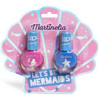 Martinelia Let´s be Mermaid Nail Duo set lakova za nokte za djecu više nijansi Pink, Blue 2x4 ml