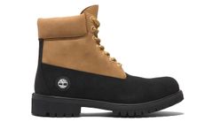 Timberland 6 In Premium WP Boot Black Nubuck Wheat Muži - Obuv Timberland - Hnědá - A2P6W-EMJ-7.5 - Size: 7.5