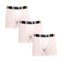 3PACK pánské boxerky Styx long sportovní guma (U10616161) S