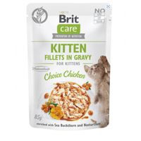 Kapsička Brit Care Cat Kitten Fillets in Gravy Choice Chicken 85g