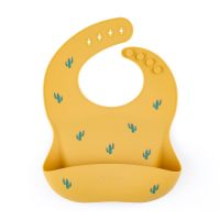Petite&Mars Take&Match 6m+ podbradníček Ochre Cacti 1 ks