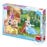 Disney Princezny - Volné odpoledne - puzzle z kategorie 15 - 60 dílků