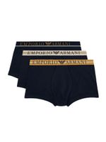 Emporio Armani Bokserice  zlatna / crna / bijela